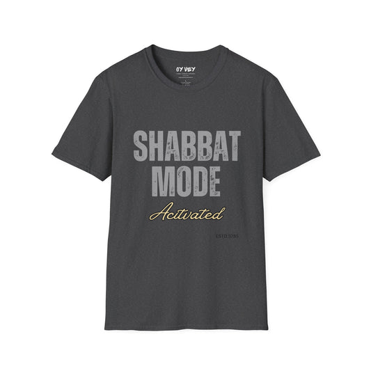 Shabbat Mode Activated 2 - Unisex soft T-shirt, Perfect Gift for Friends