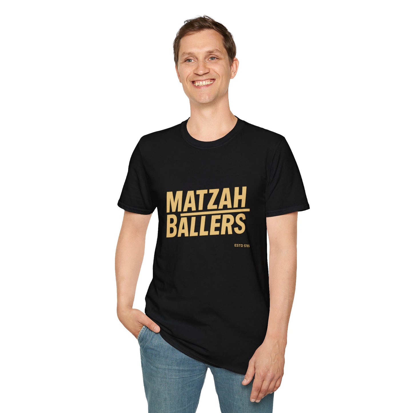 Matzah Ballers  - Unisex soft T-shirt, Perfect Gift for Friends