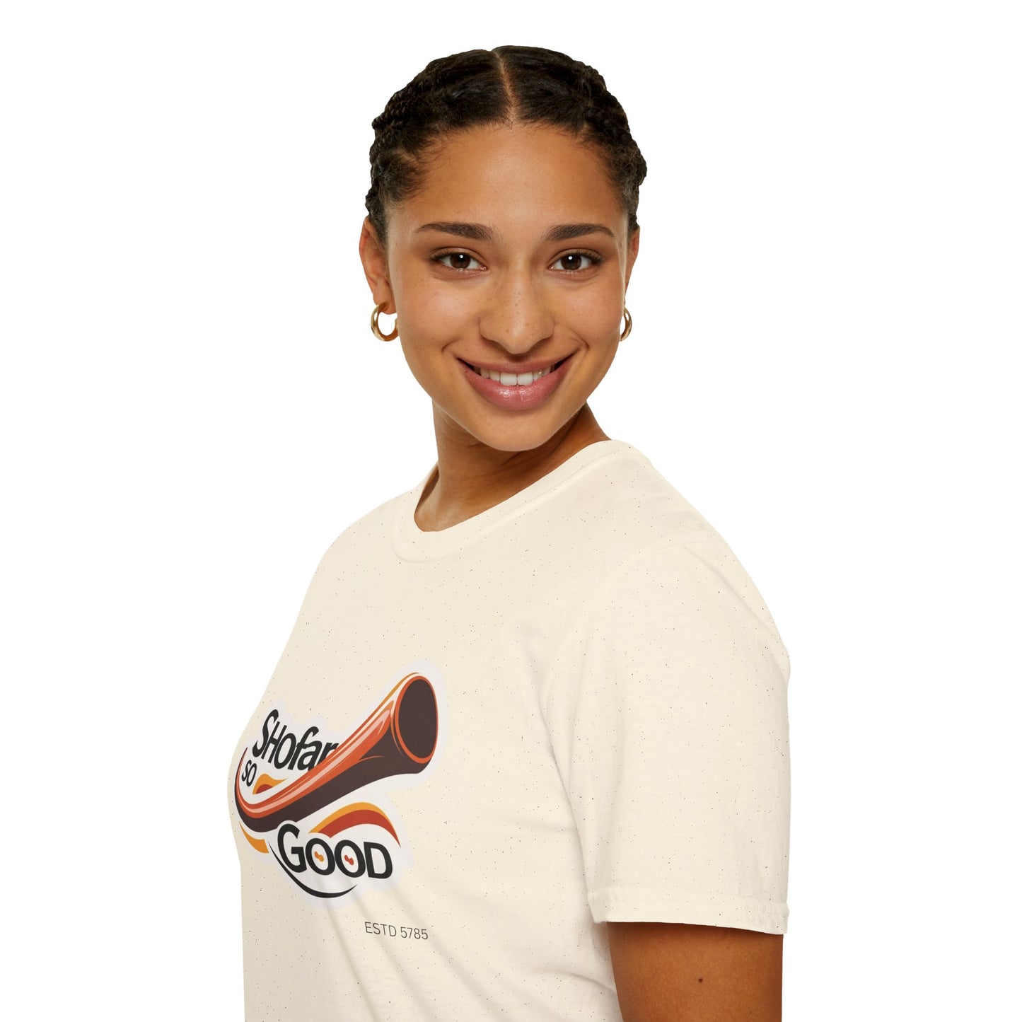 Shofar - Unisex soft T-shirt, Perfect Gift for Rosh Hashanah