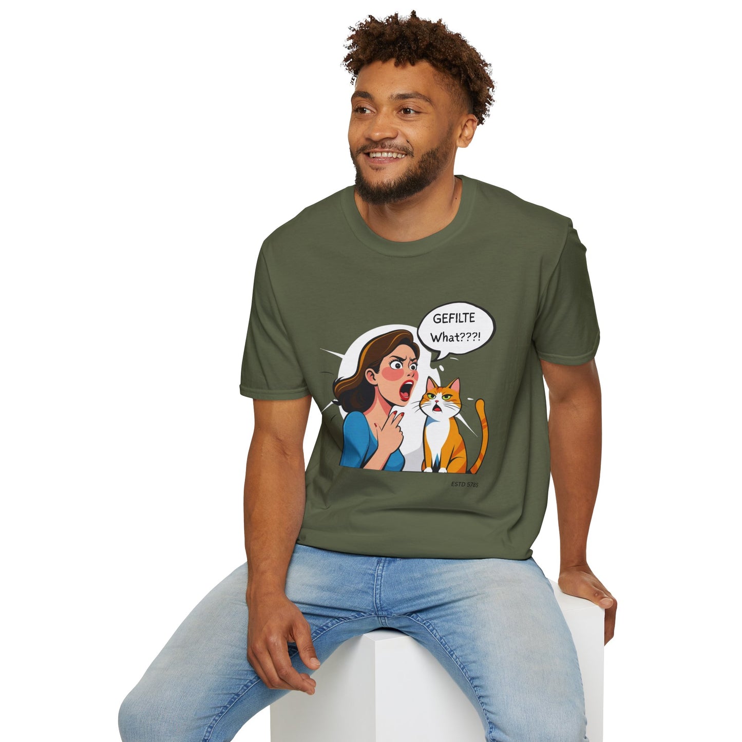 GEFILTE What???! - Unisex soft T-shirt