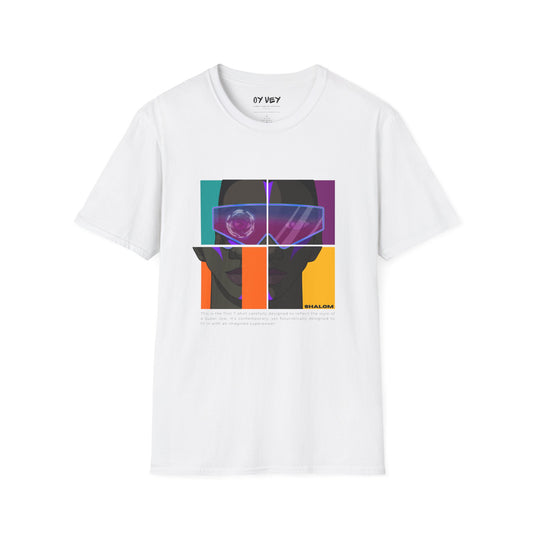 Shalom Future - Unisex soft T-shirt, Cool Streetwear for Summer
