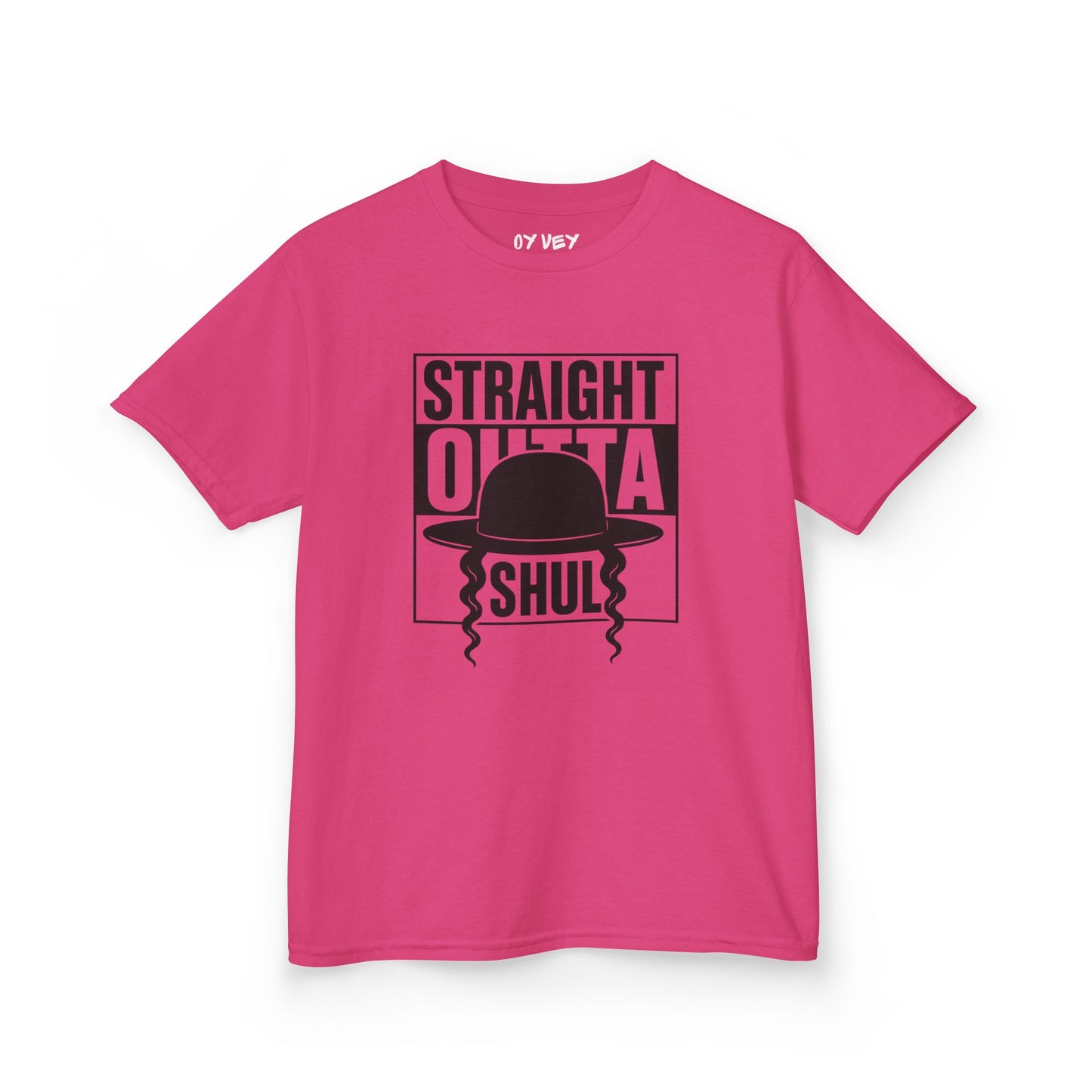 Straight Outta Shul Soft style Kids Tee