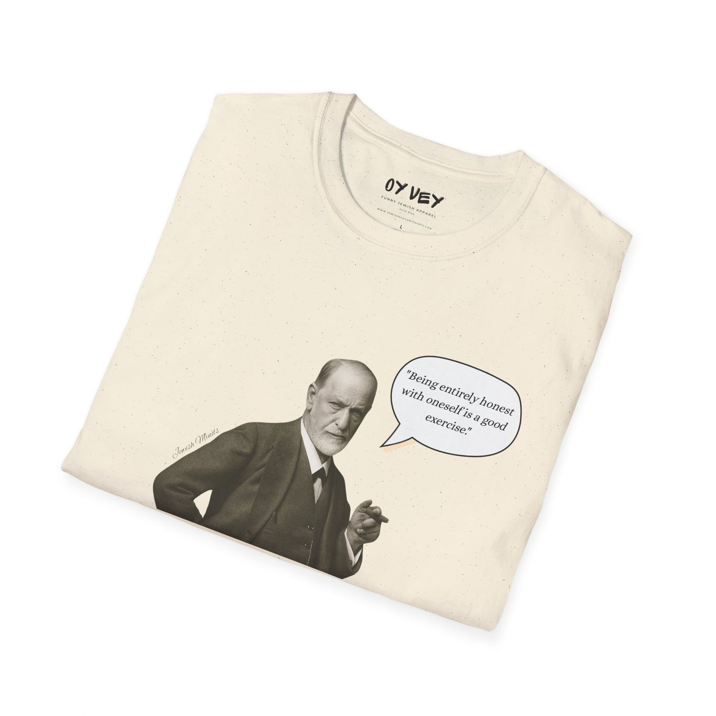 Sigmund Freud  - Unisex soft T-shirt, Perfect Gift for Friends