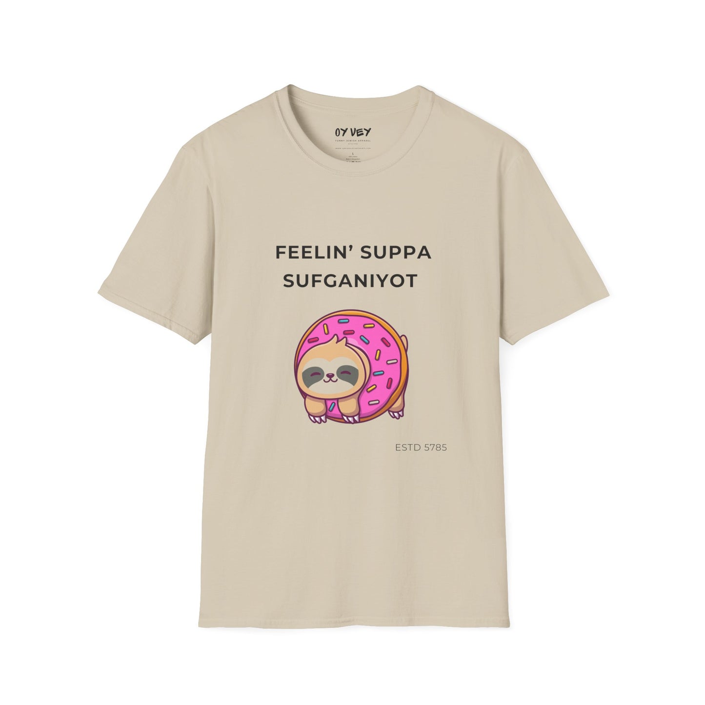 Sufganiyot - Unisex soft T-shirt, Perfect Gift for Chanukkah