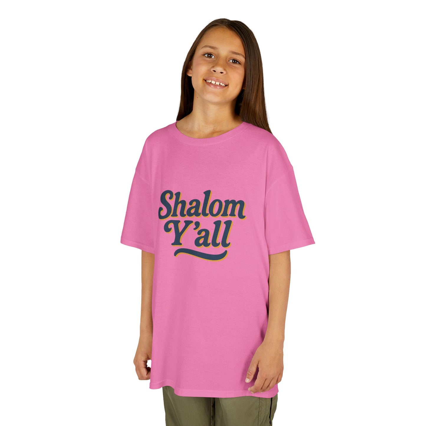 Shalom Y'all Soft style Kids Tee