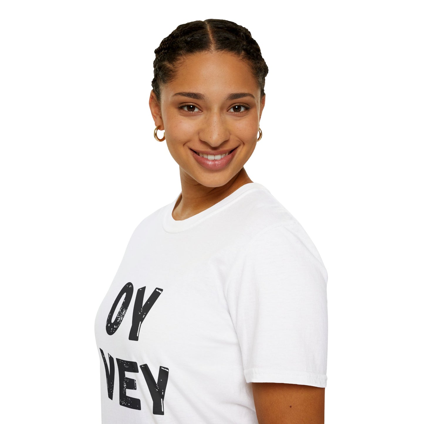 Oy Vey - Unisex soft T-shirt, Perfect Gift for Friends