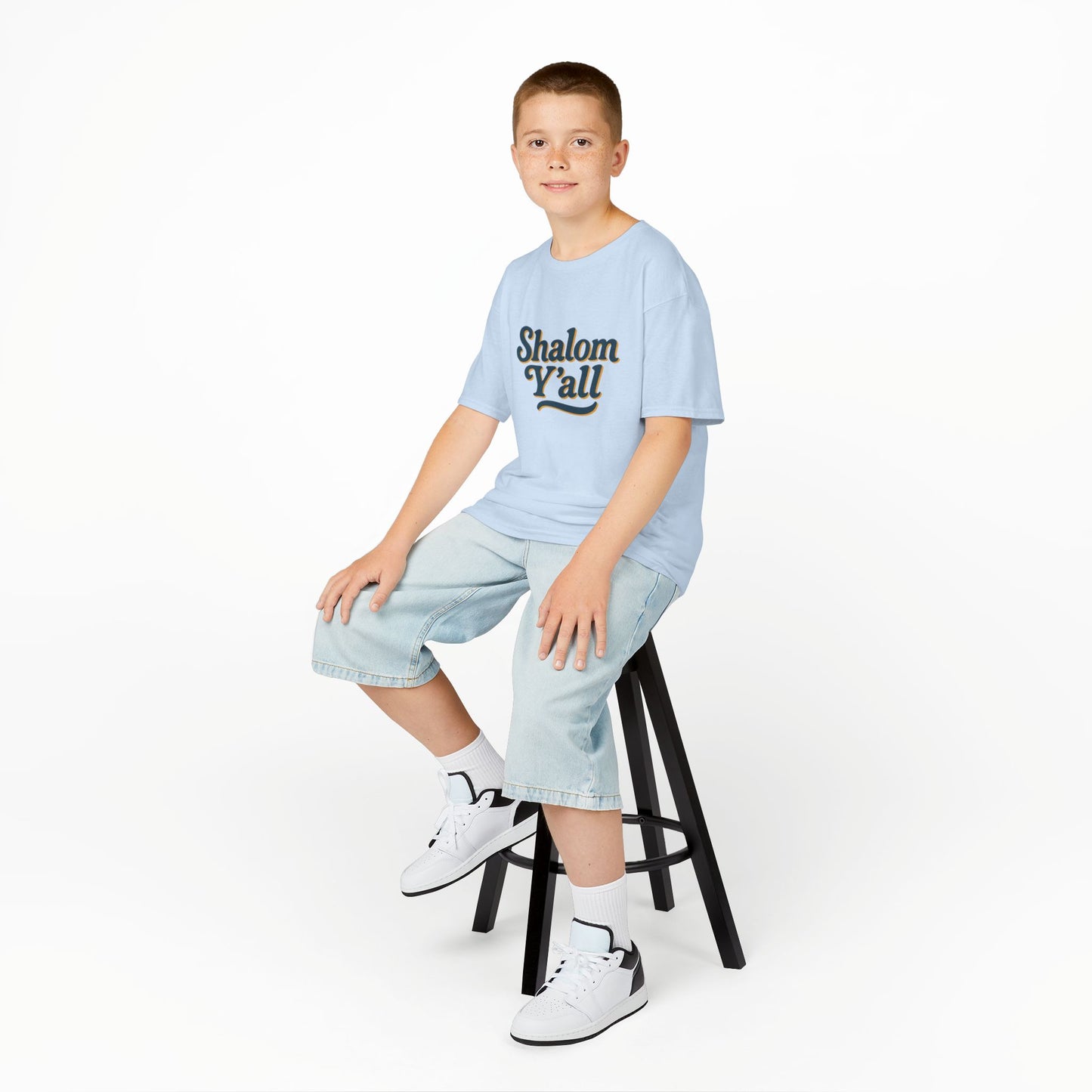 Shalom Y'all Soft style Kids Tee