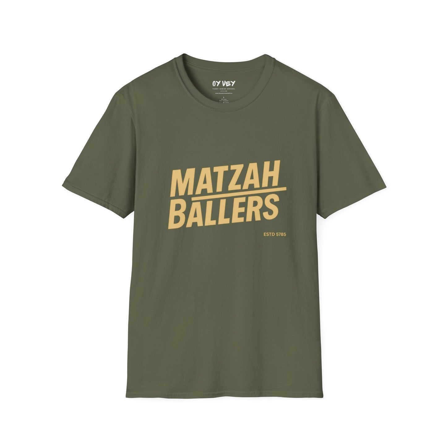 Matzah Ballers  - Unisex soft T-shirt, Perfect Gift for Friends