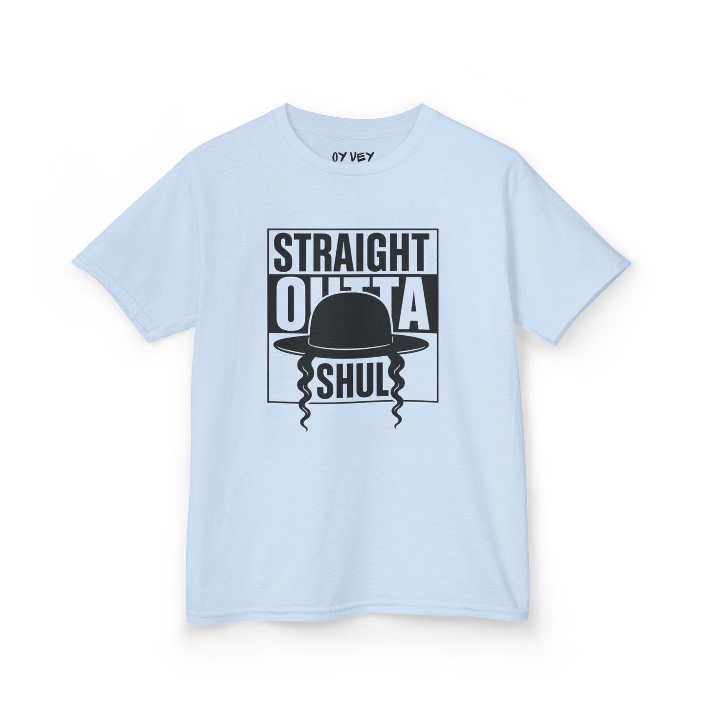 Straight Outta Shul Soft style Kids Tee