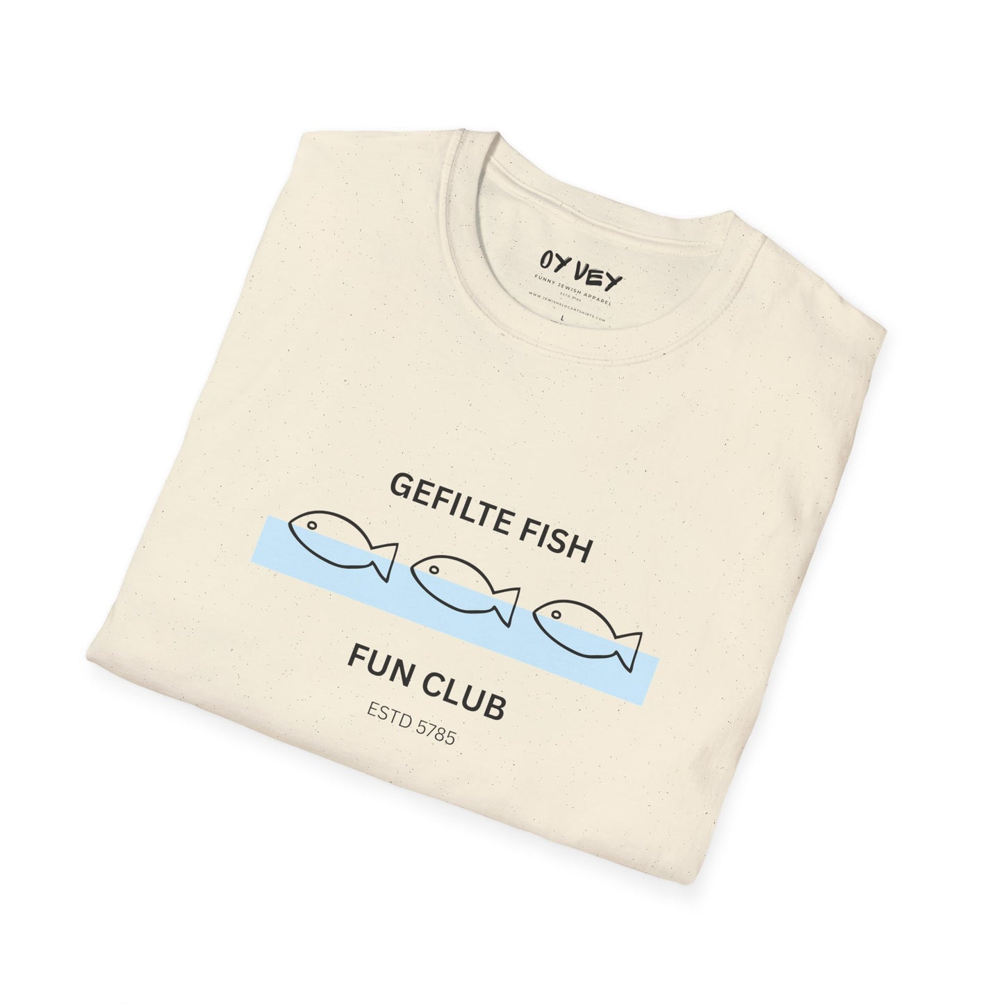 Gefilte Fish Fun Club 2  - Unisex soft T-shirt, Perfect Gift for Friends