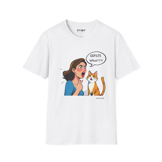 GEFILTE What???! - Unisex soft T-shirt