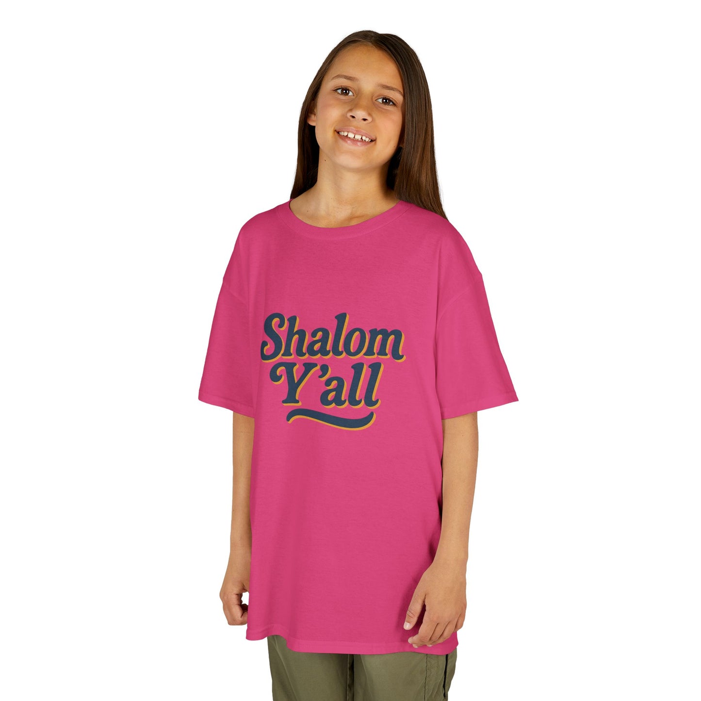 Shalom Y'all Soft style Kids Tee