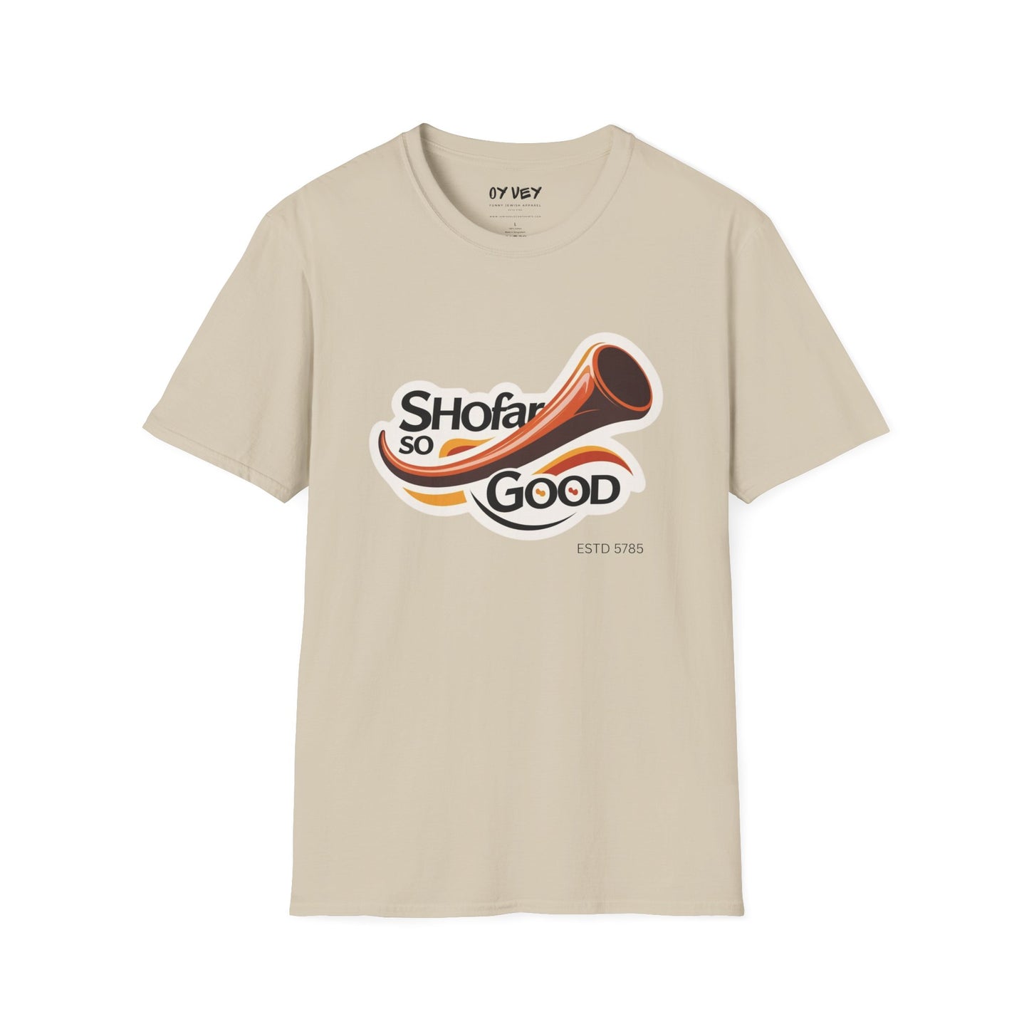 Shofar - Unisex soft T-shirt, Perfect Gift for Rosh Hashanah