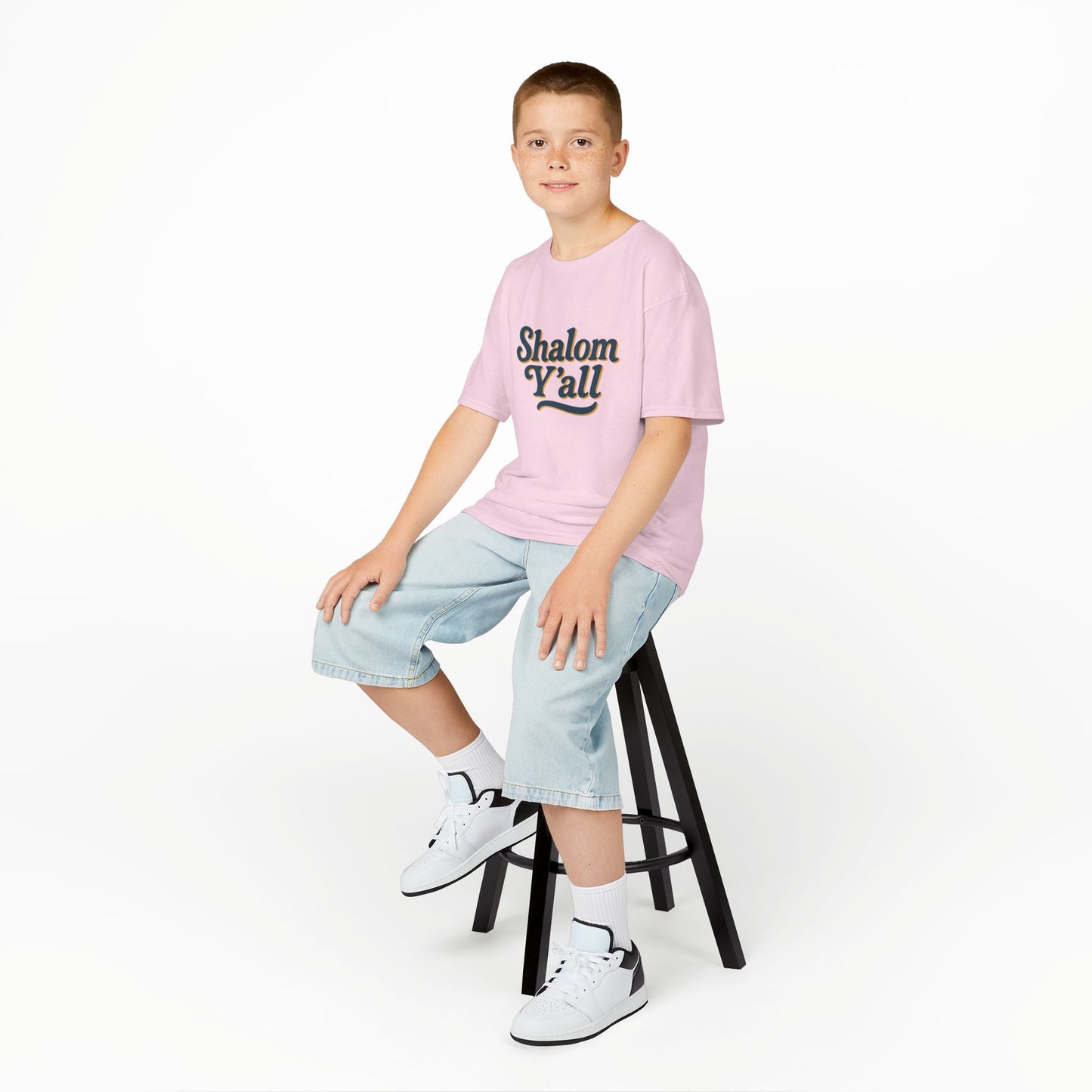 Shalom Y'all Soft style Kids Tee