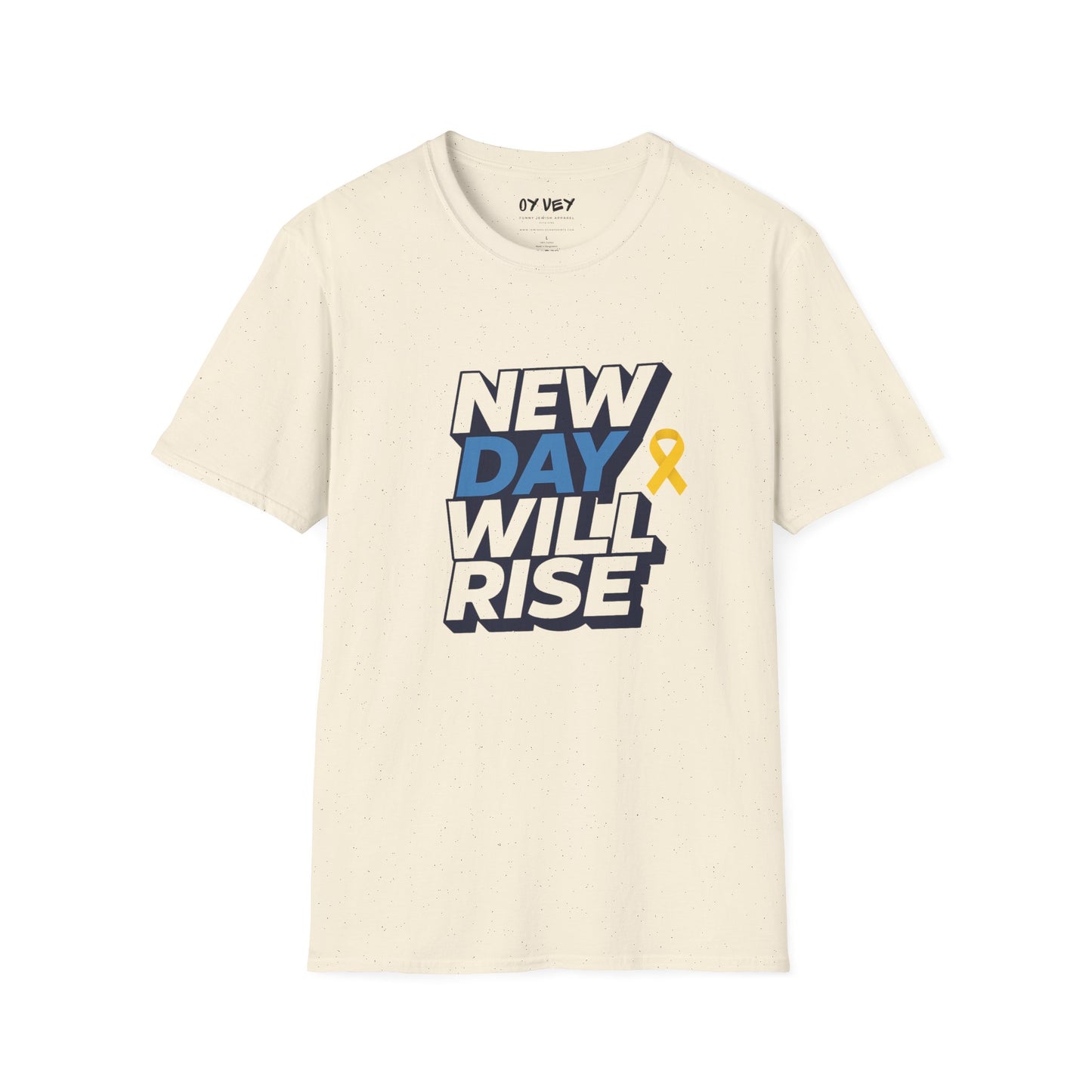 New Day Will Rise - Unisex soft T-shirt, Perfect Gift for Israel Supporters