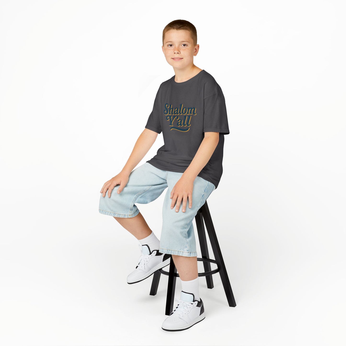 Shalom Y'all Soft style Kids Tee